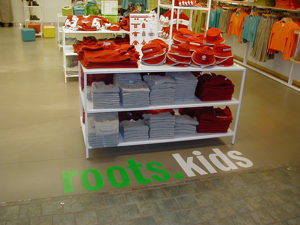 roots logo in concrete roots logo in concrete